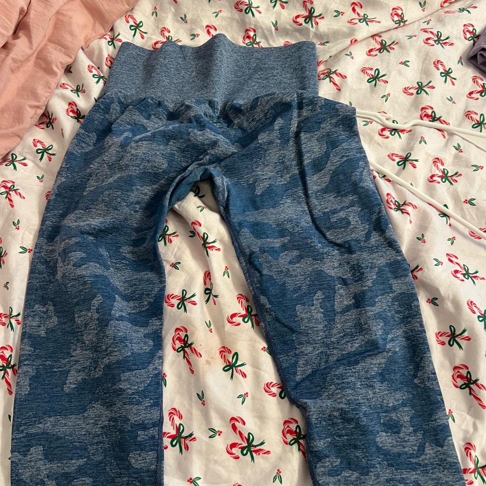 Blue Camouflage Kids Bottoms